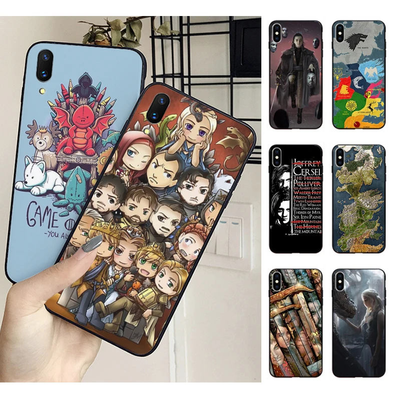 Чехол MaiYaCa для iphone 8plus игры престолов Мягкий силиконовый чехол 8 7plus 6s Plus 6 6plus 5s XS XR