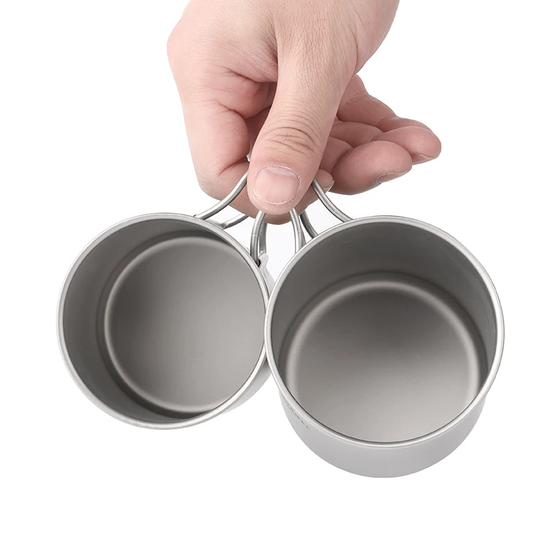 Rover Camel уличные титановые кружки для воды со складными ручками посуда напитков