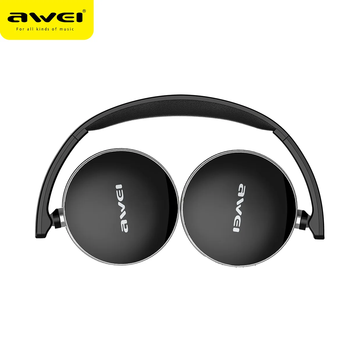 AWEI A500BL 2 в 1 складные Проводные/беспроводные bluetooth наушники стерео спортивные