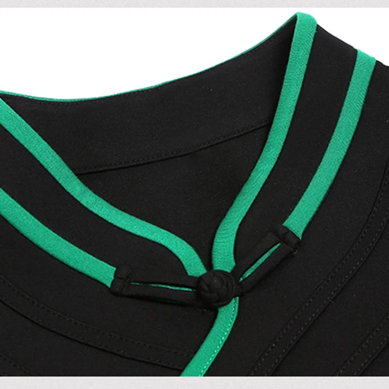 Традиционное китайское платье макси большого размера Чонсам с цветочной вышивкой красное черное винтажное