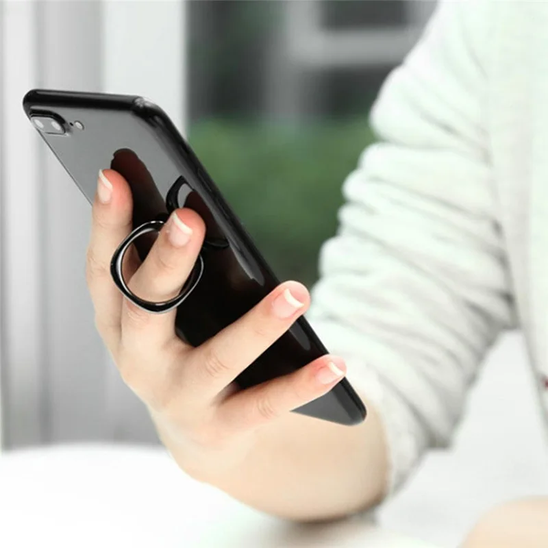 Wangcangli Металл палец кольцо держатель вращаться на 360 градусов для iPhone 7 8 X sansumg redmi