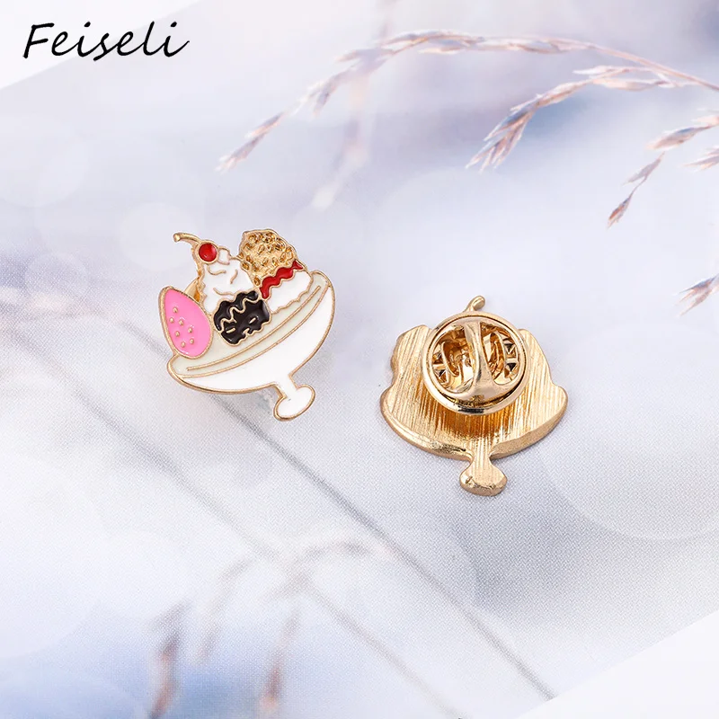 Feiseli новый дизайн с рисунком из мультфильма в виде чашки мороженого форме торта