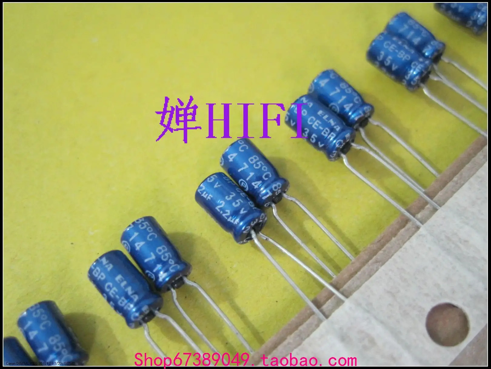 2020 hot sale 20PCS/50PCS ELNA original blue robe BP electrodeless electrolytic capacitor 35v2.2uf 4x7 free shipping