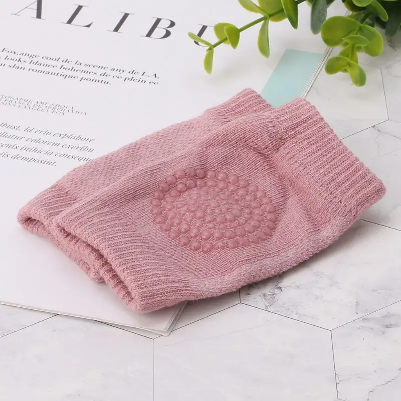 

1 Pairs Baby Knee Protector Pads Non Slip Safety Crawl Training Kid Elbow Cushion