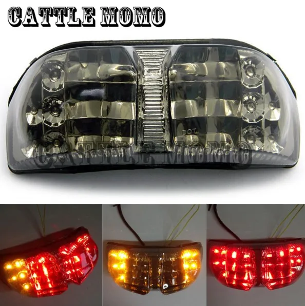 Запчасти для мотоциклов гоночный светодиодный задний фонарь указатели поворота