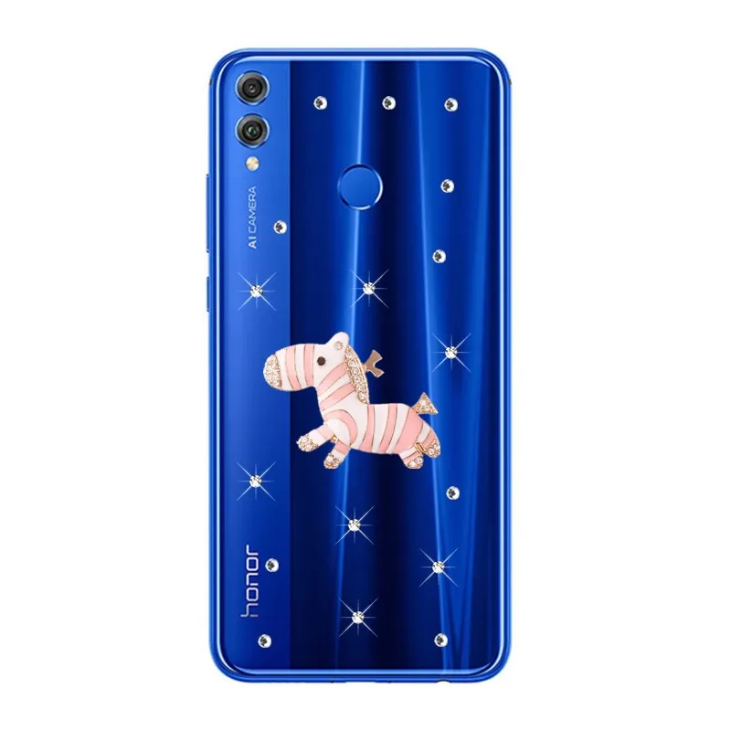 Чехол для Honor 8X 6 5 "для 8C 8S 9S 30 20 Pro чехол телефона Huawei Y9 2019 Y7 Prime Y6 Y5 прозрачный с