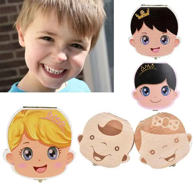 Органайзер для хранения зубов и молока Английский Голландский Испанский