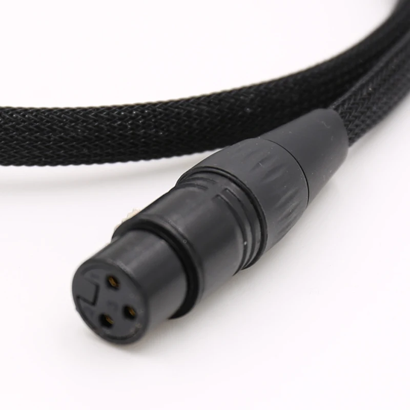 3 метровый посеребренный Y образный кабель OCC 1 XLR Female к 2 Audio Cable|audio cable|spliter cableaudio xlr