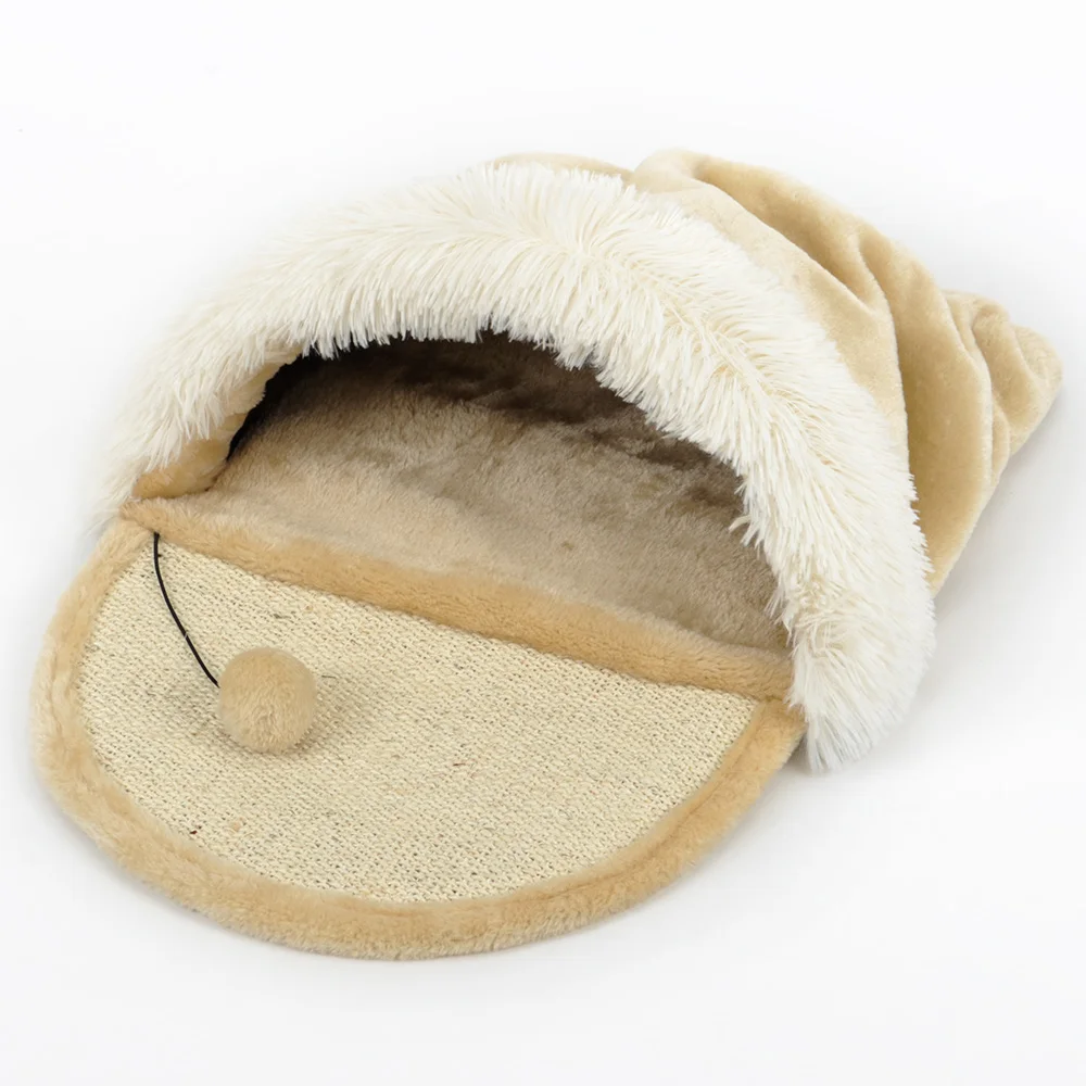 Кошка Гнездо Спальный Мешок царапин доска игрушка товары для домашних животных