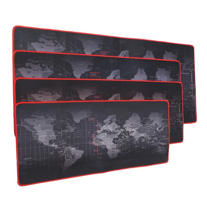 

Gaming Mouse Pad Old World Map Computer Mousepad Anti-slip Gaming Mouse Mat DU55