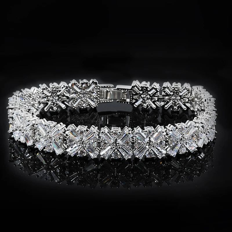 Sellsets новый стиль прозрачный циркон браслет и Модный Цирконий украшение с