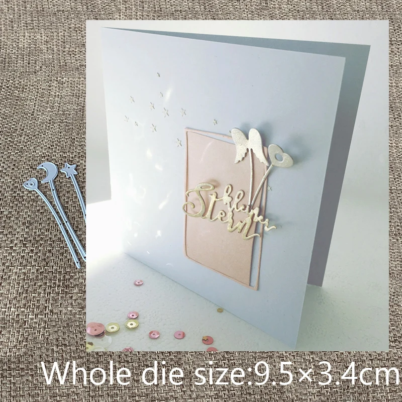 New Design Craft Metal Cutting Die cut dies 3pcs wing tree snowman stick scrapbooking Album Paper Card Embossing die cuts | Дом и сад