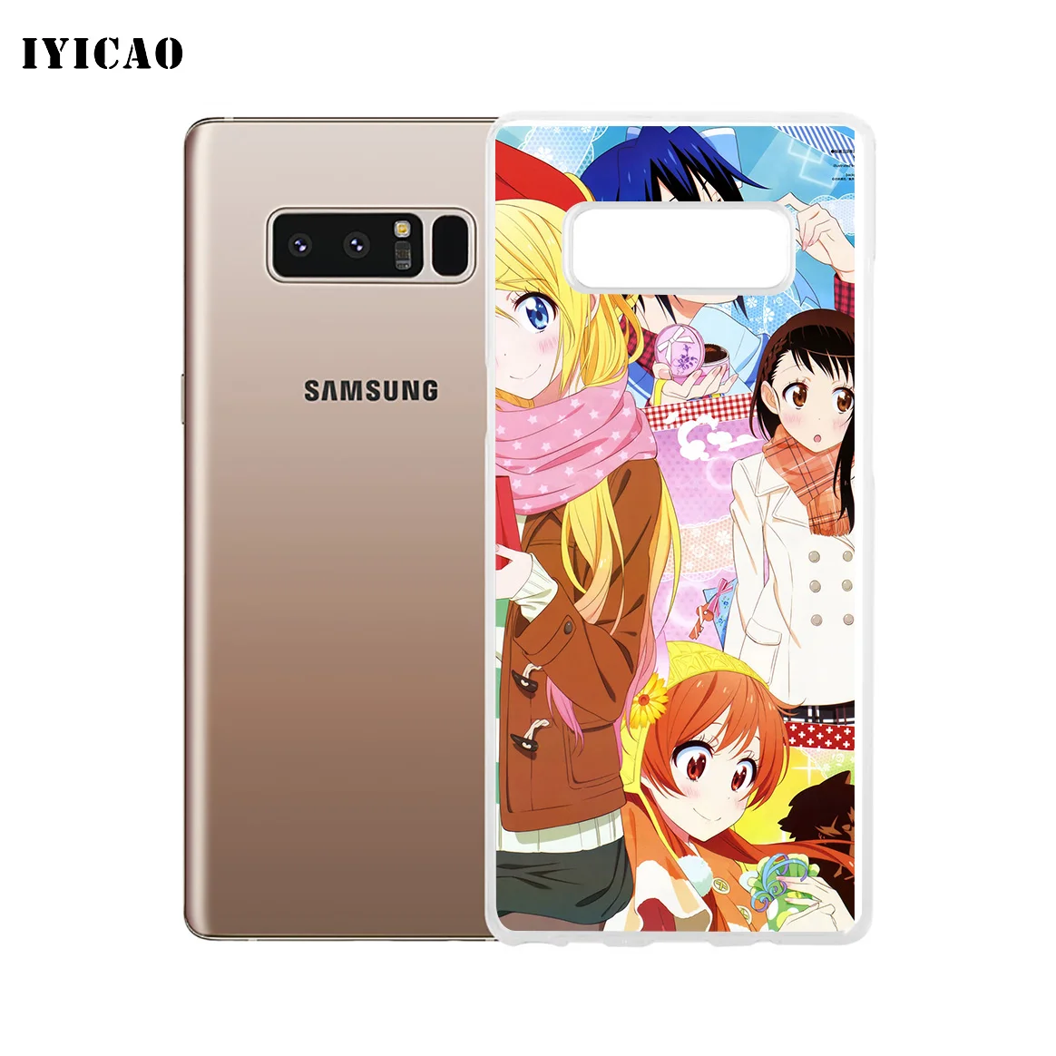 IYICAO Nisekoi мультфильм мягкий силиконовый чехол для телефона samsung A5 A6 плюс A7 A8 A9 J3 J5 J7