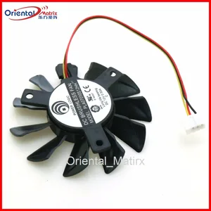 Бесплатная доставка, вентилятор VGA для видеокарты MSI, 12 В, 0,50 А, 65 мм, 40*40*40 мм, 4 контакта, 3 провода
