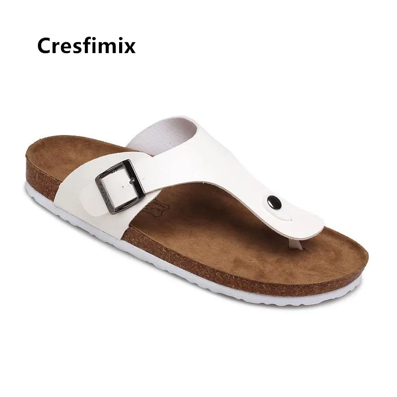 Cresfimix мужские модные высококачественные вьетнамки из искусственной кожи размера