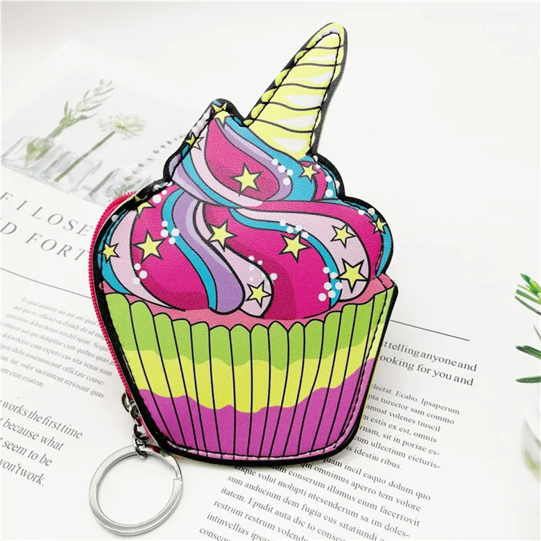 style 23 Want Go Kawaii 3D Хлеб дизайн детский кошелек милый кошелек для монет, Сумочка кожаный маленький кошелек для девочек мини клатч ключ сумка для хранения - Цвет: style 23