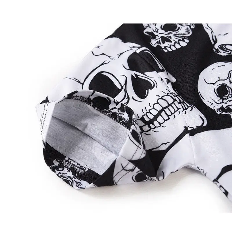 2018 Мужская футболка Ringspun вышитая хлопковая Повседневная с коротким рукавом в