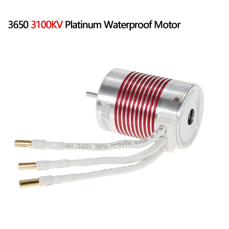 SURPASSHOBBY Platinum Водонепроницаемая серия 3650 3100KV 3500KV 3900KV 4300KV 5200KV бесщеточный двигатель для 1/10 RC автомобилей грузовиков - Цвет: 3650 3100KV