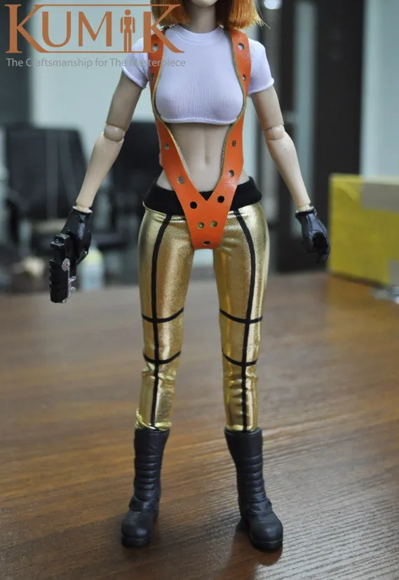 [ESTARTEK] Kumik KMF035 1/6 пятая деталь Milla Jovovich Экипировка-3 Набор для 1" Коллекционная Фигурка DIY - Цвет: KMF035 Without Head