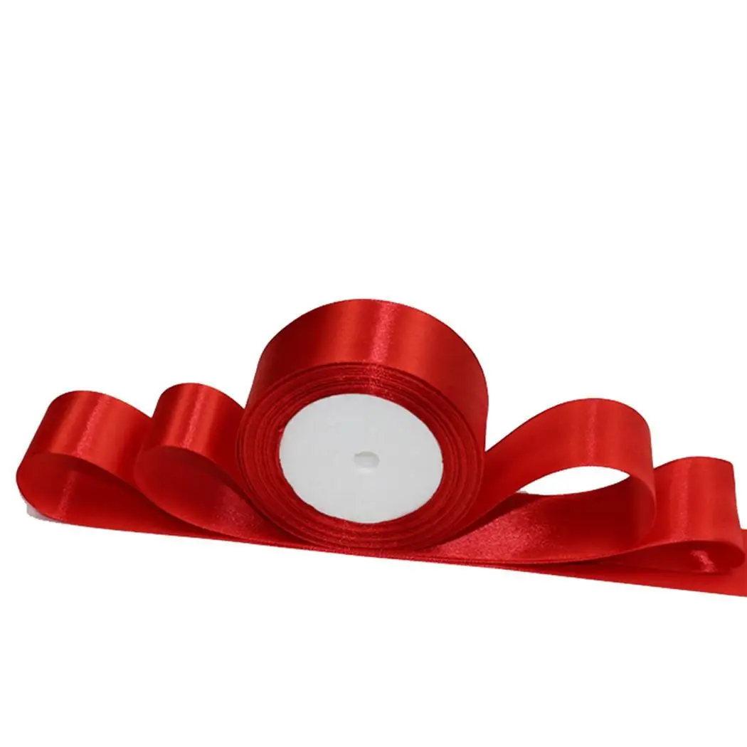 22 м Двухсторонняя Атласная Лента Свадебные вечерние свадьбы лента различных