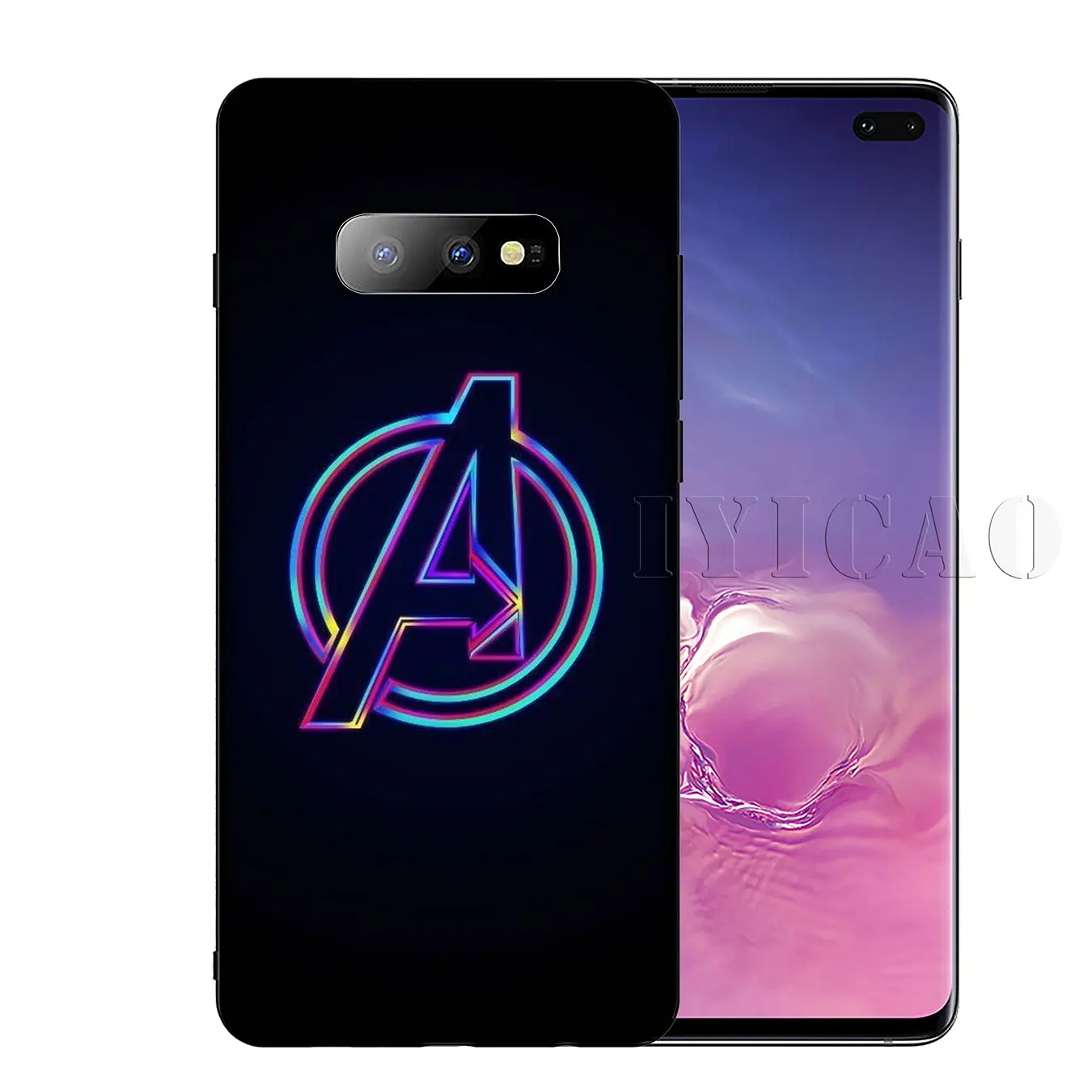 Мягкий силиконовый чехол для Samsung Galaxy S20 Ultra S10 Lite S9 S8 Plus S7 Edge S10e с логотипом