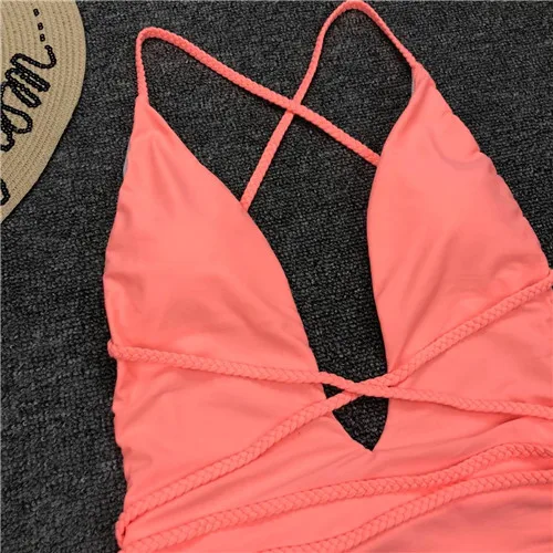 One Piece Swimsuit Swimming Bathing Suit Women Swim Outdoor Summer Holiday Sexy Swimwear | Спорт и развлечения