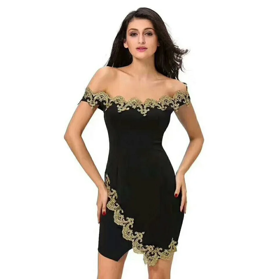 Сексуальные женские платья с вырезом лодочкой 2018 осень открытыми плечами модная