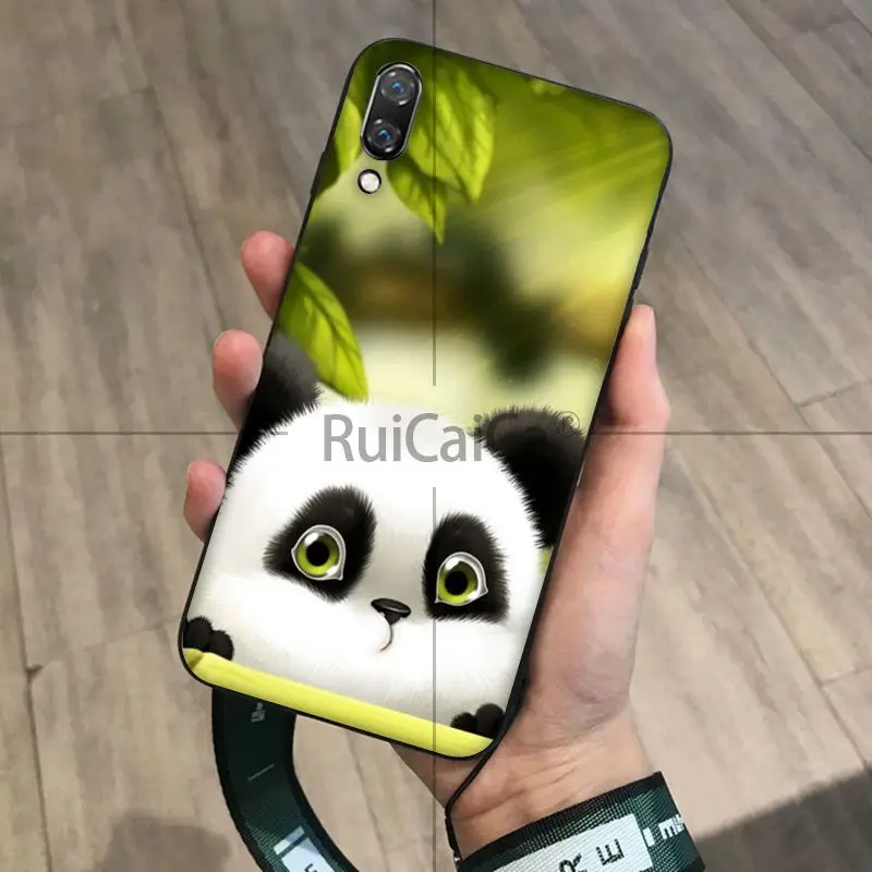 Ruicaica Милая панда DIY Роскошный Высокий протектор на конце чехол для Huawei P9 P10 Plus Mate9 10