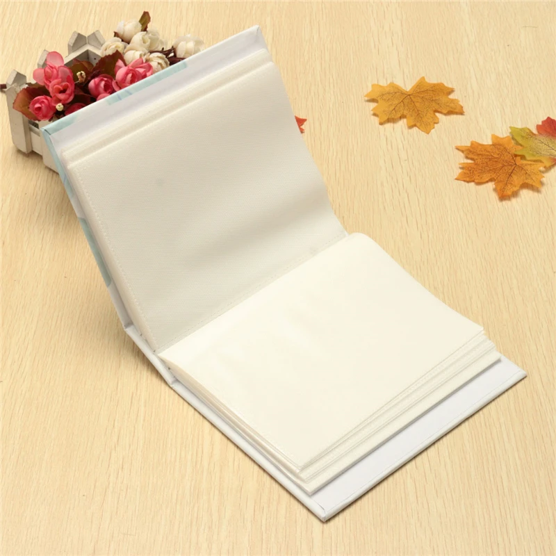 Изысканный Большой фотоальбом с цветами 6 дюймов 100 шт. 4 вида чехол для хранения