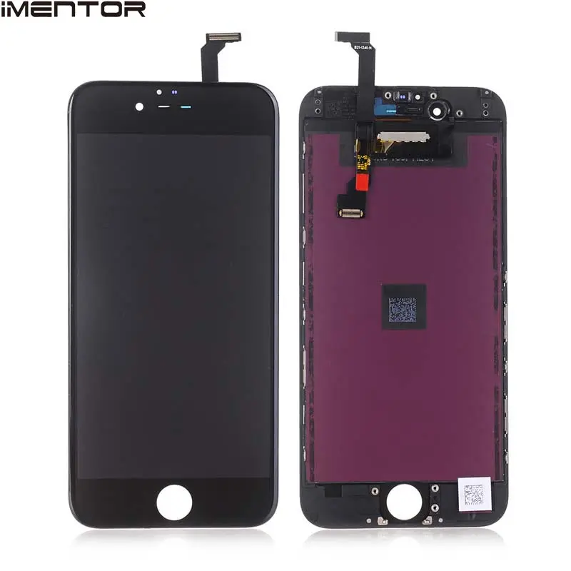 6G BLACK WHITE 10 шт. ЖК-экран стекло для AAA iphone 5 5S 5C SE 6 6P 6S 6SP 7 7P 8 8P ЖК-дигитайзер с сенсорным дисплеем pantalla в сборе - Цвет: 6G BLACK WHITE