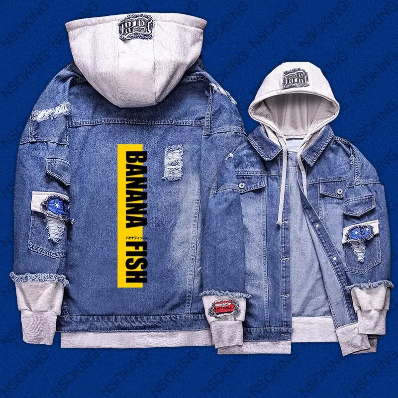 [В наличии] коллекция 2019 года джинсовая куртка костюм для косплея унисекс