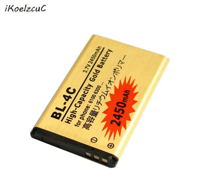 IKoelzcuC BL-4C BL 4C BL4C батарея для Nokia 6300 6260 6170 6131 6110 6100 Замена батареи мобильного