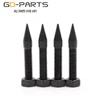 M6 M8 M10 резьба железо акустические шипы Hifi аудио усилитель инструмент для монитора сабвуфер изоляция подставка ножки конус регулировка высоты