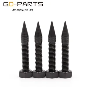 M6 M8 M10 резьба железо акустические шипы Hifi аудио усилитель инструмент для монитора сабвуфер изоляция подставка ножки конус регулировка высоты