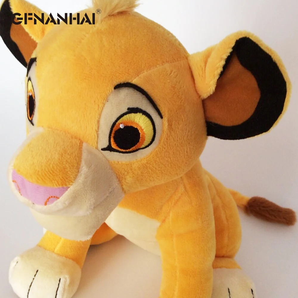 Король Лев Высокое качество милые сидячие 26 см Simba плюшевые игрушки Simba мягкие животные кукла, образовательные игрушки для детей