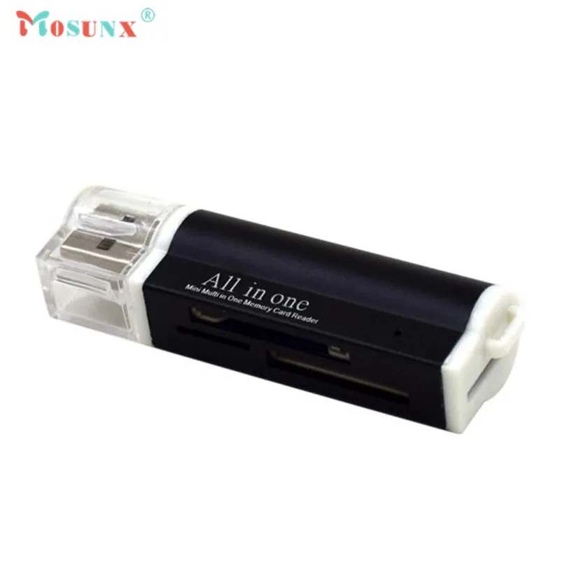 Устройство для чтения карт памяти Mosunx устройство Micro SD SDHC TF M2 MMC MS PRO DUO все в 1 USB 2 0
