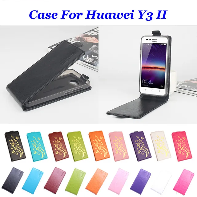 Кожаный чехол для Huawei Y3 II Lua L21 LUA U22 флип Y3II L 21 / U 22 мобильный телефон чехлы|Бамперы|