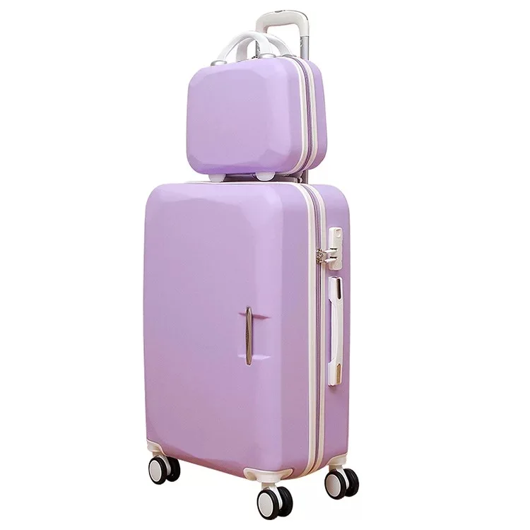 20''carry on багаж дорожная тележка чемодан spinner колеса 26 дюймов Большая сумка чемодан Новая мода кабина чемодан унисекс сумка