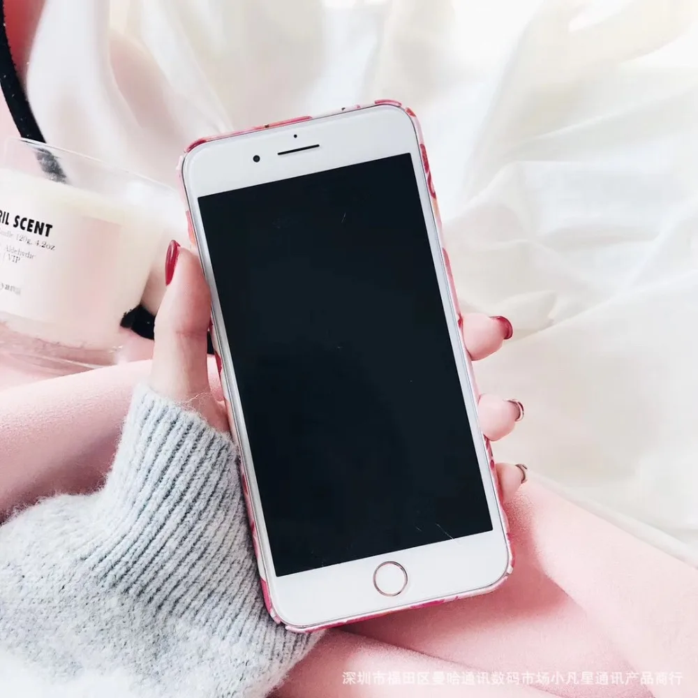 Cuptakes Элитный бренд ярко-розовый Фламинго PC матовый чехол для iPhone X 6 S 7 8 10 Обложка