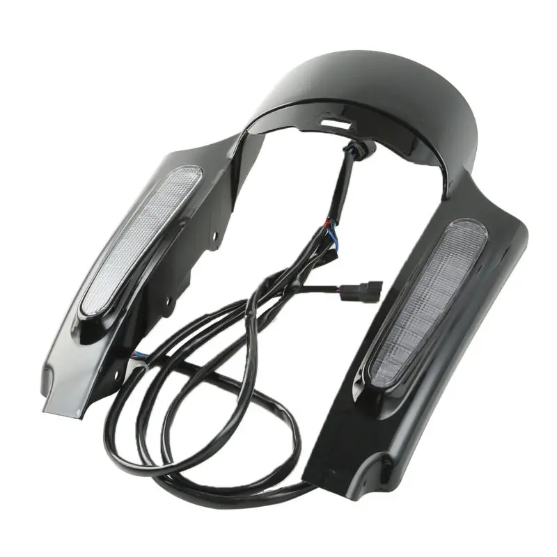 Комплект передних крыльев мотоцикла для Harley Touring Electra Glide Street FLHR FLHT FLHX 2009 2013|set| |