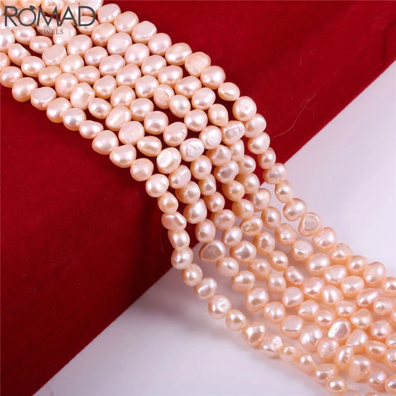 Бисер ROMAD из натурального жемчуга для изготовления ювелирных изделий бисер в