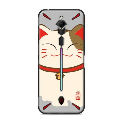 Чехол с рисунком для Nubia Red magic 3 тонкий мягкий чехол для Nubia Redmagic 3 Ударопрочный силиконовый чехол для задней панели красный magic3 - Цвет: A14
