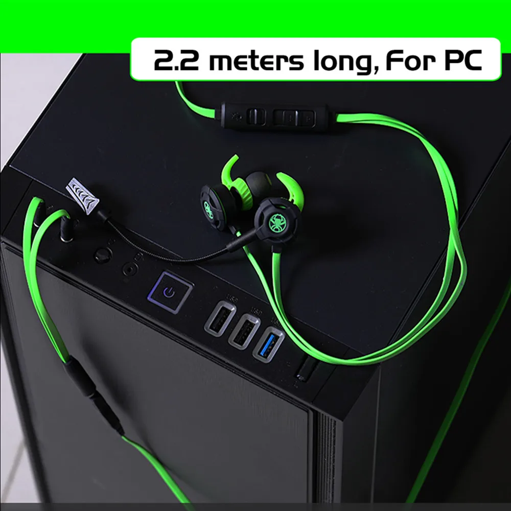 Plextone G30 Игровые наушники вкладыши с микрофоном стереонаушники басами мобильный