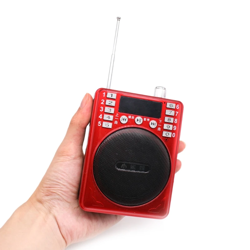 Портативный усилитель звука динамик с fm-приемником TF MP3-плеер для обучения учителю
