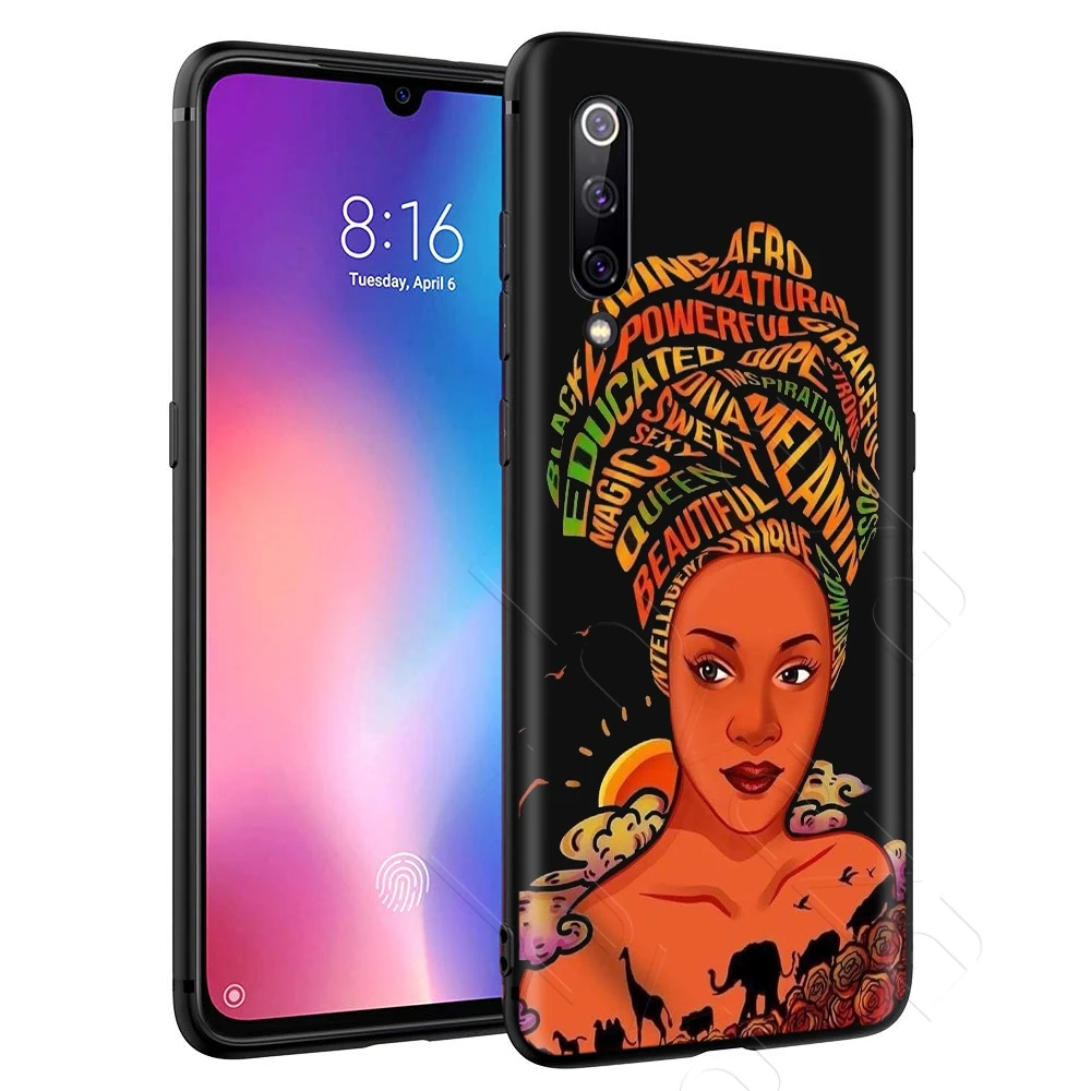 Черный чехол для Xiaomi Redmi Note 8 9 9SK30 Pro MI MAX 3 6 SE A1 A2 A3 10 Lite Plus 8A F1 |