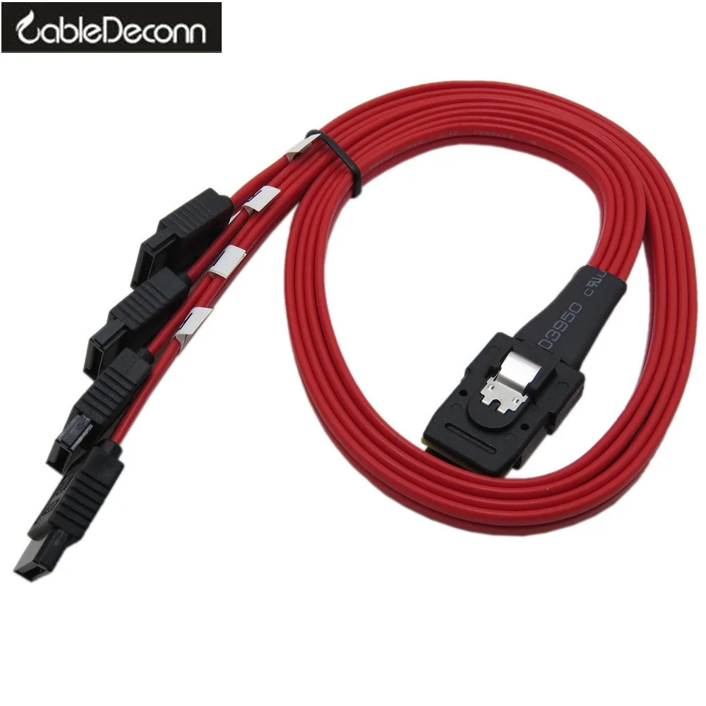 Mini sas 4i 36p sff 8087 sata 7p hd красный кабель|mini to sata|sata satasata |