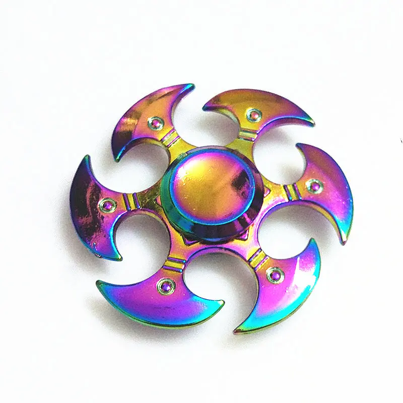16 Красочные феникс красочные Спиннеры EDC ручной Спиннер аутизм СДВГ Дети Рождественские подарки металлические пальчиковые игрушки Спиннеры - Цвет: 16