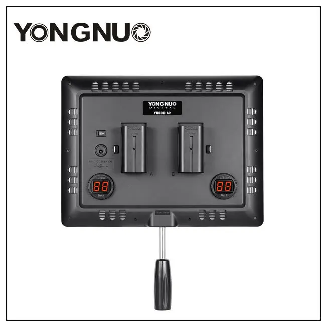 YONGNUO YN600 Air 3200 K-5500 K светодиодная камера для видеосъемки студийное освещение + 2x