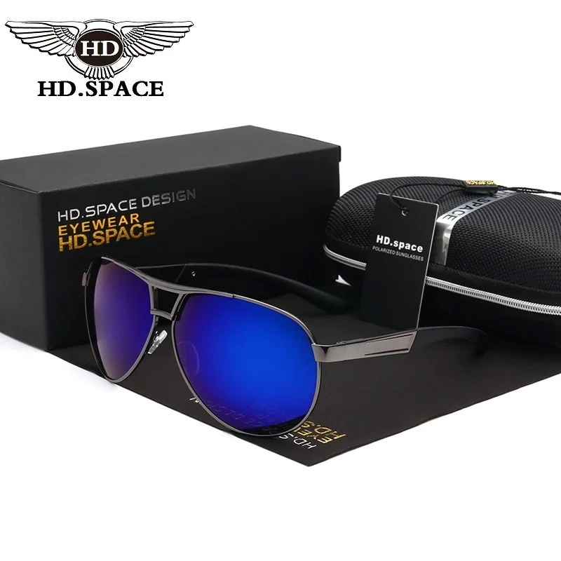 Классические Винтажные Солнцезащитные очки мужские роскошные Брендовые для