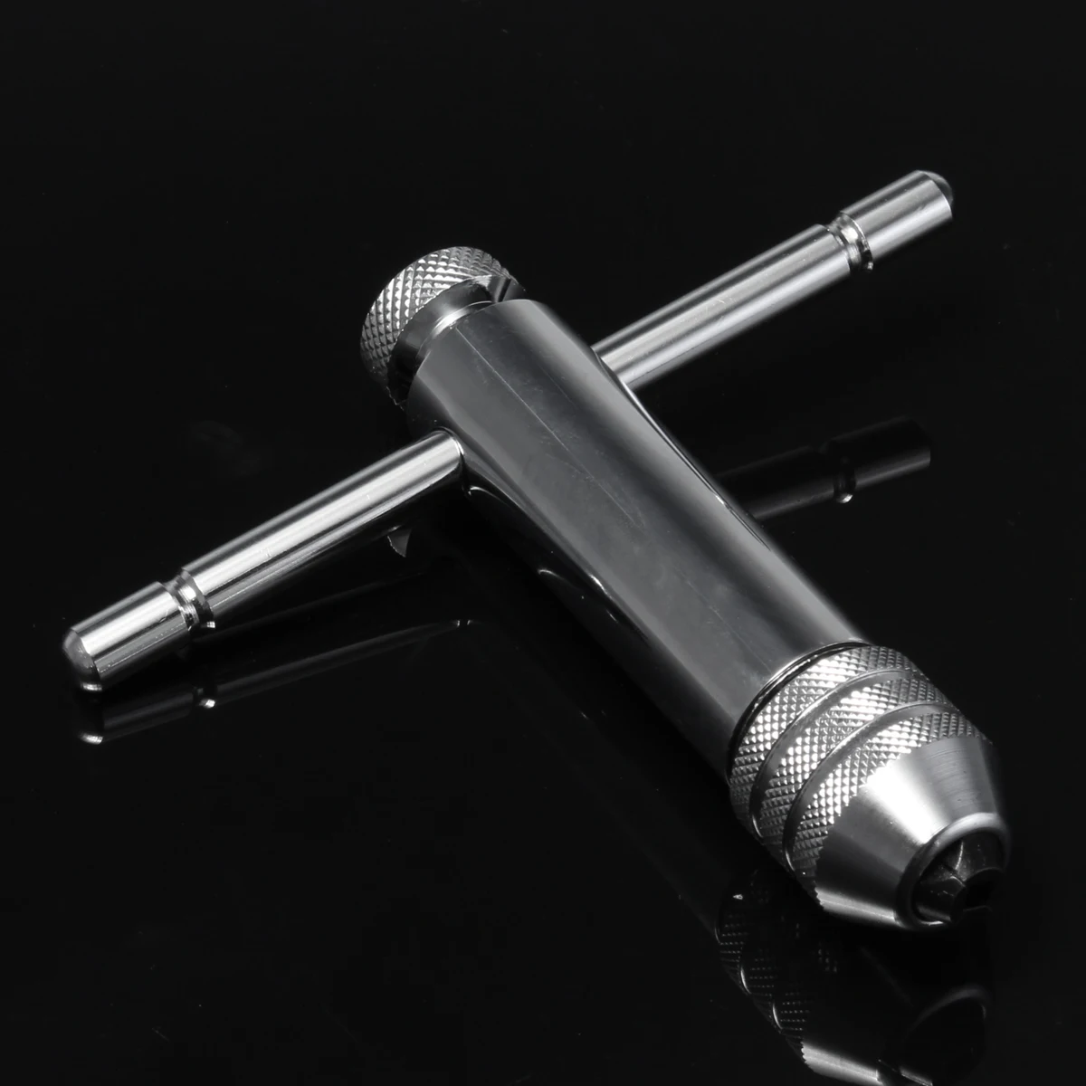 Реверсивная Т образная ручка с храповым механизмом для метчиков набор ключей